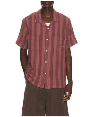 Dark Seas CHEMISE en Mauve - Rouge