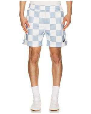 Devereux Golf The Printed Golf Mesh Short - Blue