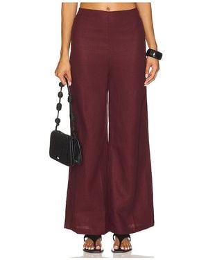 Faithfull the Brand Syna Pant - Red