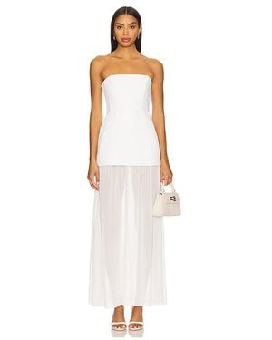 Amanda Uprichard Kleid Linda - Weiß