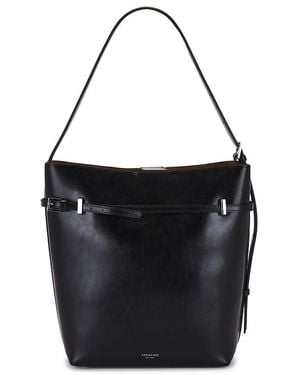 VERAFIED Belted Tote Bag - Black