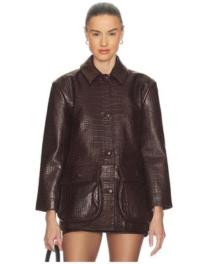 Helsa Schoolyard Jacket - Brown