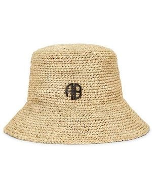 Anine Bing Cabana Bucket Hat - Natural