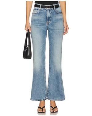 GRLFRND Danie Mid Rise Chill Boot Short Inseam - Blue