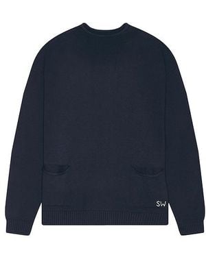 Service Works Strick - Blau