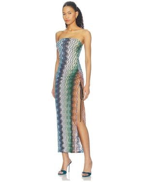 Missoni Long Cover Up - Blue