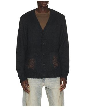 Rhythm Cardigan Heritage - Schwarz