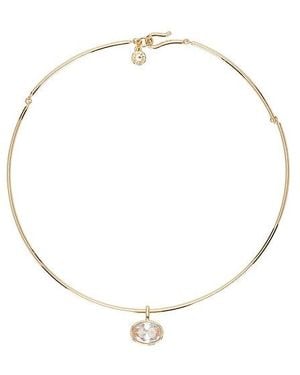 BaubleBar Jelane Gem Collar Necklace - Metallic
