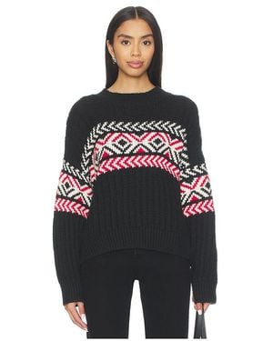 Sanctuary Jersey Intarsia En Color Negro Talla (También En M, S, Xs)