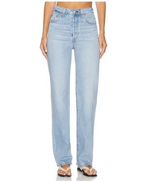 Levi's Recto(A) Ribcage Full Length En Color Azul Talla (También En 26, 25, 27, 28, 29, 30, 31, 32)