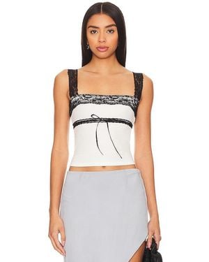 MAJORELLE Cassie Top - Black