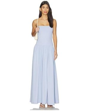 Susana Monaco Tube Drop Waist Maxi Dress - White