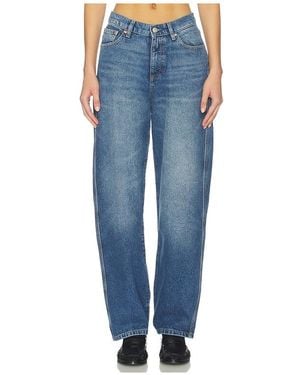 DL1961 Kendell Contoured Tapered Straight Jeans - Blue
