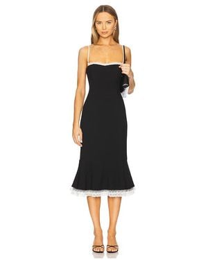 LPA Nina Midi Dress - Black