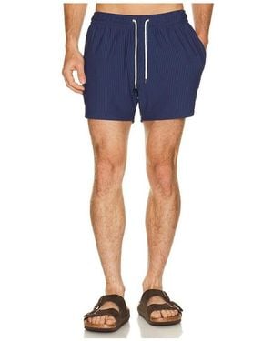 Vintage Summer MAILLOT DE BAIN SHORTIE en Blue - Bleu
