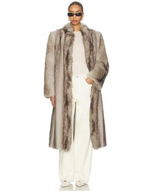 DUCIE Betty Coat - White