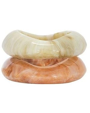 8 Other Reasons Aluna Duo Bangles - White