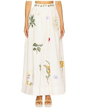 Agua Bendita Tangelo Wild Skirt - Natural