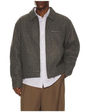 Obey Lenox ジップアップジャケット - グレー