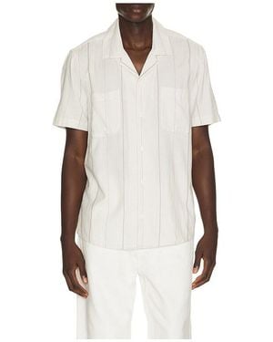 PAIGE CHEMISE JACOBSON en Ivory - Blanc