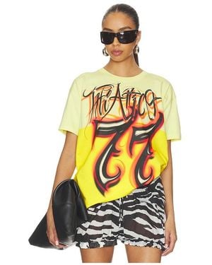 The Attico Graphic T-Shirt - Yellow