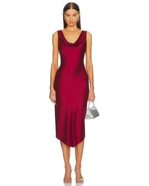 Michael Costello X Revolve Kylen Midi Dress - Red