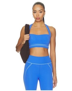 Vuori Allthefeels Linework Sports Bra - Blue