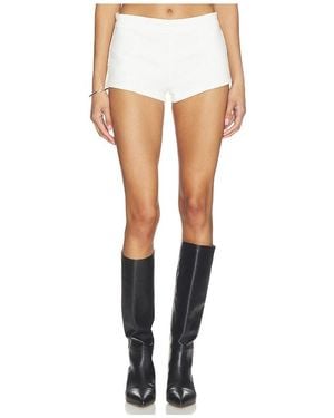 GOOD AMERICAN Micro Shorts - White
