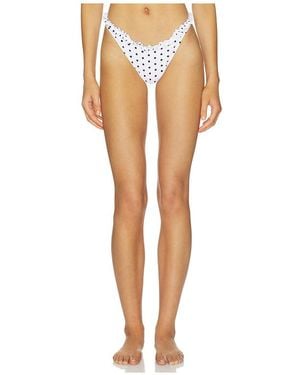 VDM Billie Reversible Bikini Bottom - White