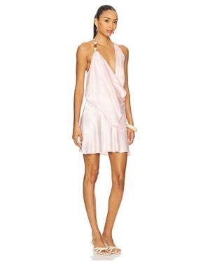 sndys x revolve leslie satin mini dress reviews SNDYS x REVOLVE Leslie Satin Mini Dress in Red