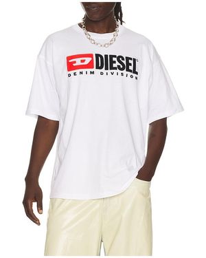 DIESEL T-Boxt-Div T-Shirt - White