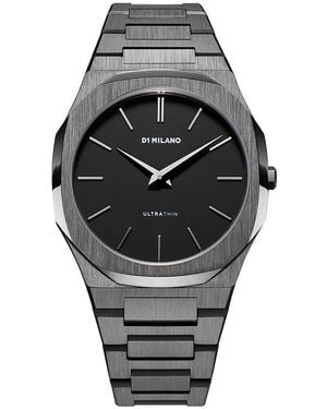 D1 Milano Uhr Ultra Thin - Schwarz