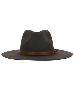 Brixton Sombrero De Cowboy Hawkins En Color Gris Talla (También En M, S) - Negro