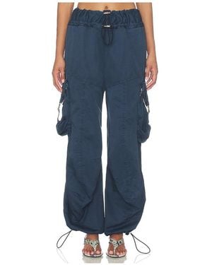The Attico Utility Balloon Pant - Blue