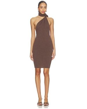 Kimberly Taylor Adri Knit Midi Dress - Brown