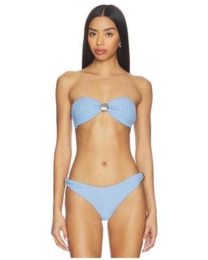 MINKPINK Zephyr Twist Bandeau Top - Orange