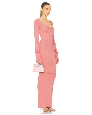 Helsa Jazzlyn Maxi Knit Dress in White | Lyst