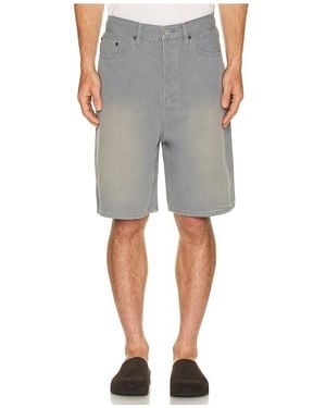 FRAME Canvas Baggy Shorts - Grey
