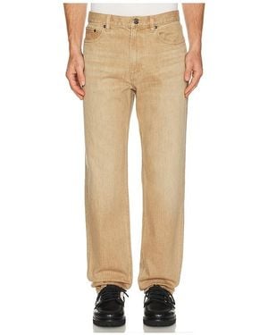 Theory Tinted Standard Jeans - Natural
