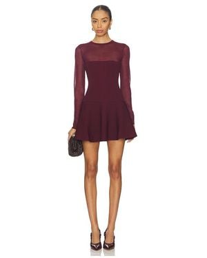 SER.O.YA Joselyn Knit Dress - Red