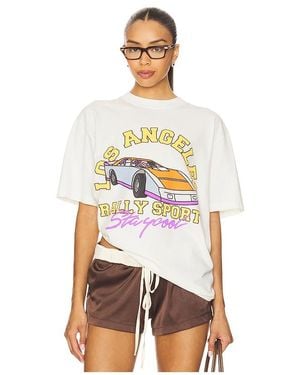 Stay Cool La Rally Tee - White
