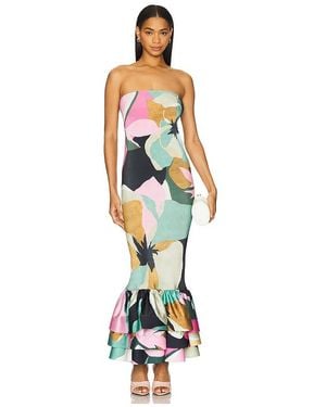 L'idée Maxikleid Ramblas - Weiß