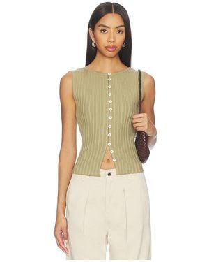 Free People Tilly Vest - Natural