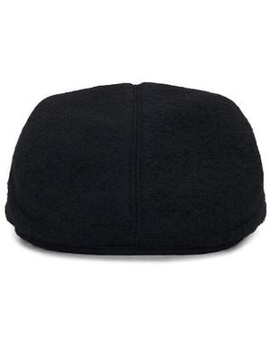 Ruslan Baginskiy Wool-Blend Ivy Cap - Black