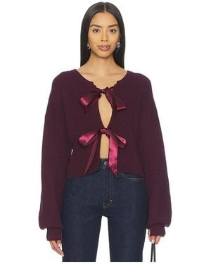 MORE TO COME Darlene Cardigan - Blue