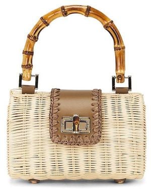 BTB Los Angeles Brandi Clutch - Natural