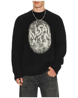 AllSaints Strick Ridges - Schwarz
