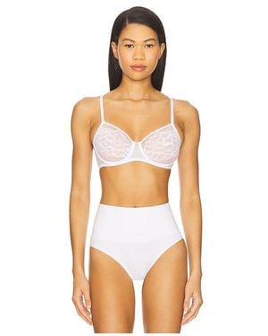 Natori Flora Unlined Balconette Bra - Orange
