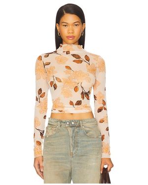 FAVORITE DAUGHTER The Sheer Fantasy Top - Natural