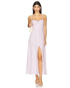 LoveShackFancy Kleid Linella - Weiß